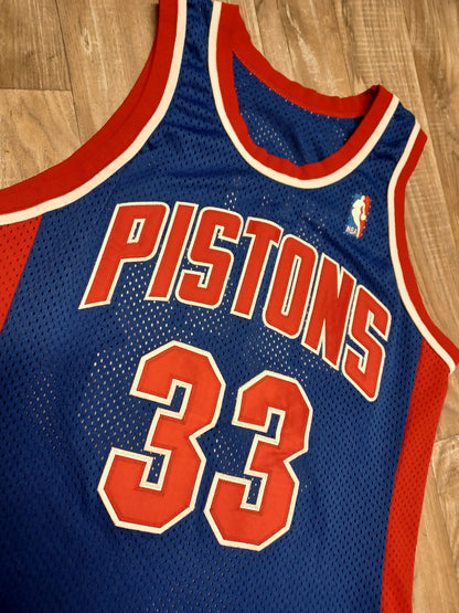 Grant Hill Authentic Detroit Pistons Jersey Size Medium