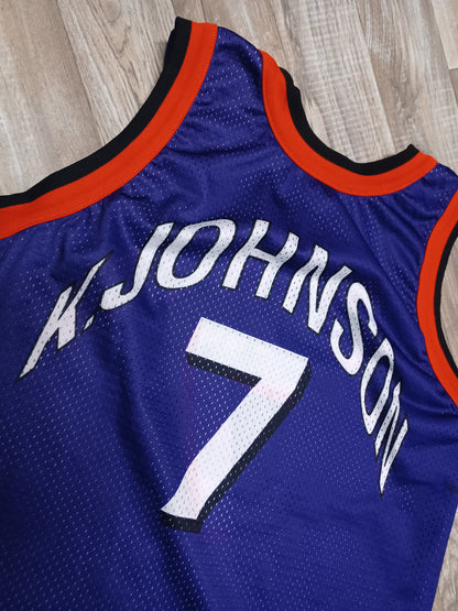 Kevin Johnson Reversible Phoenix Suns Jersey Size Medium