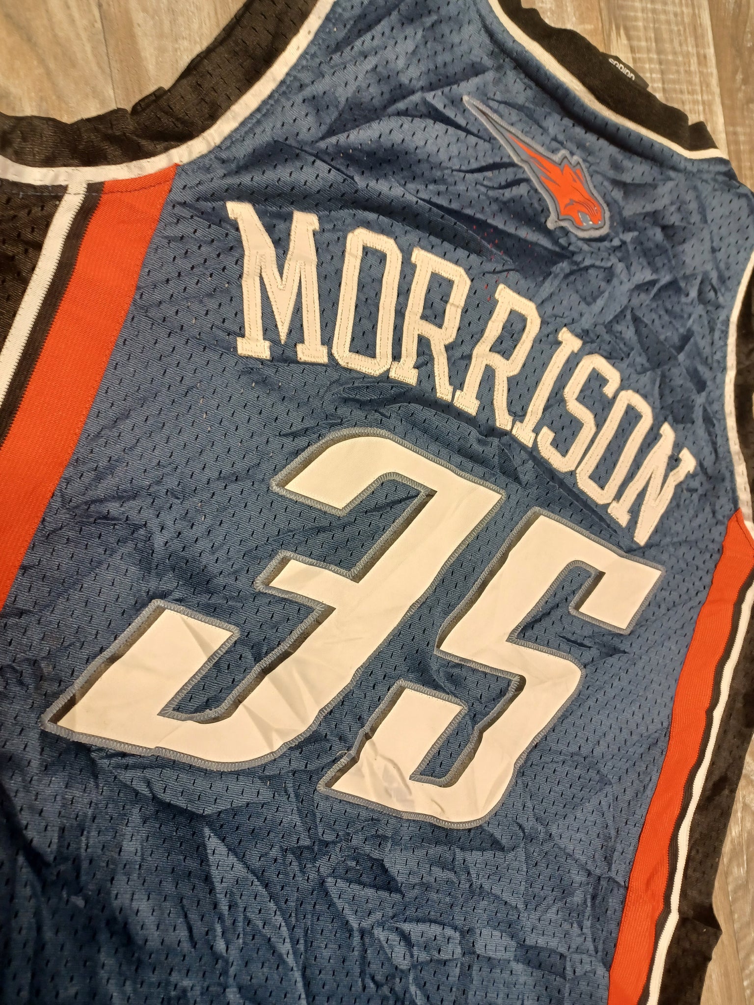 Adam morrison hot sale bobcats jersey