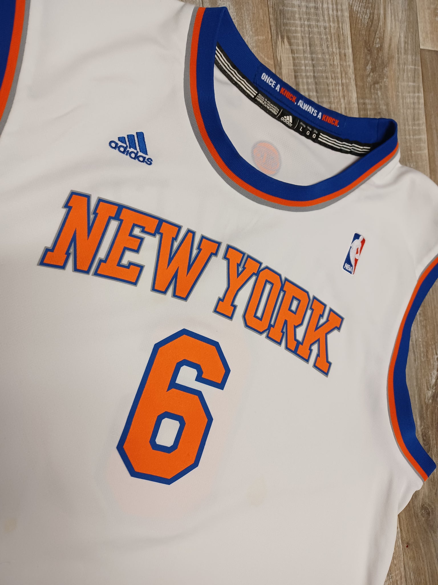 Tyson Chandler New York Knicks Jersey Size Large The