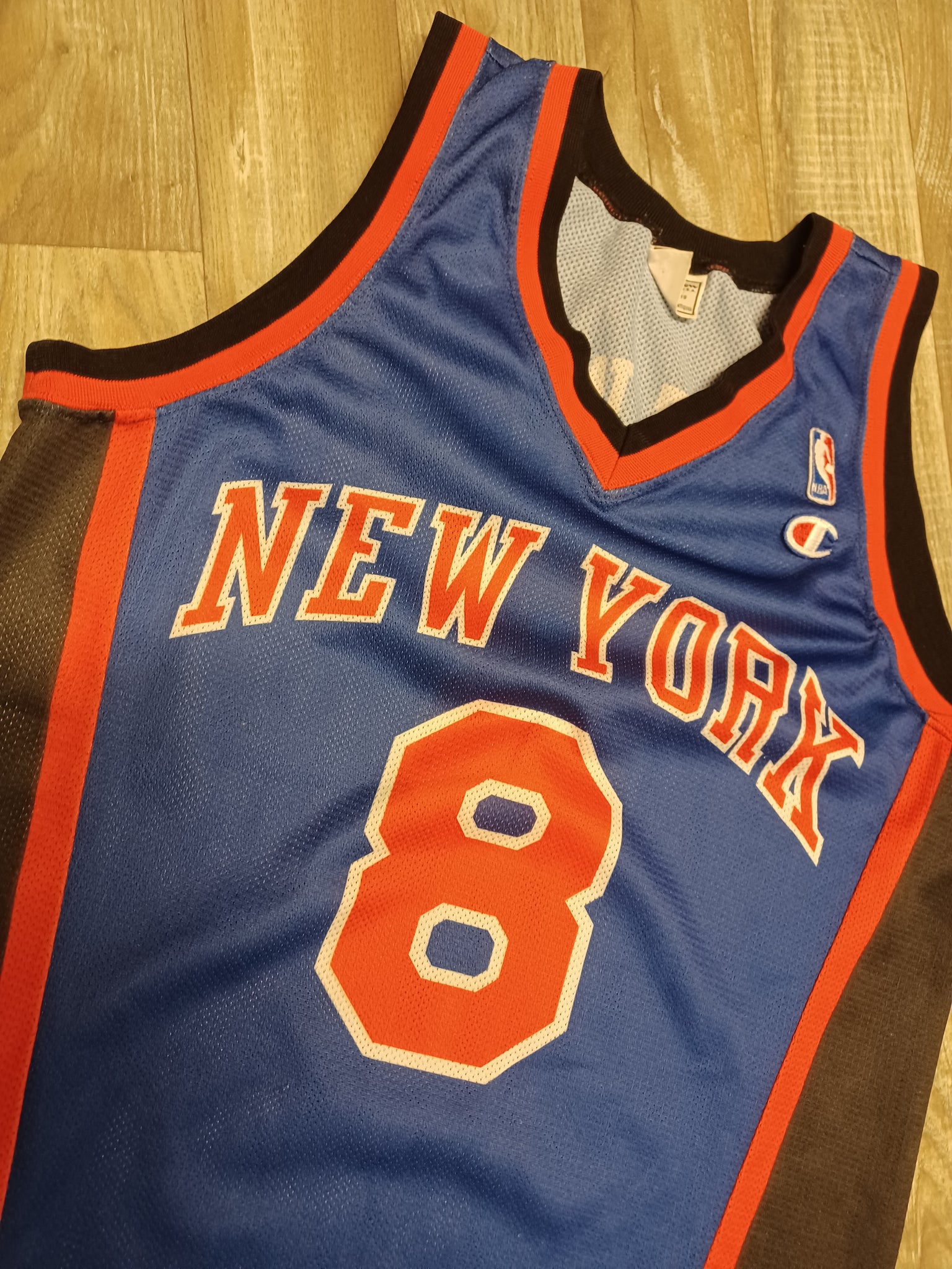 Latrell Sprewell Mitchell & Ness New York Knicks Jersey