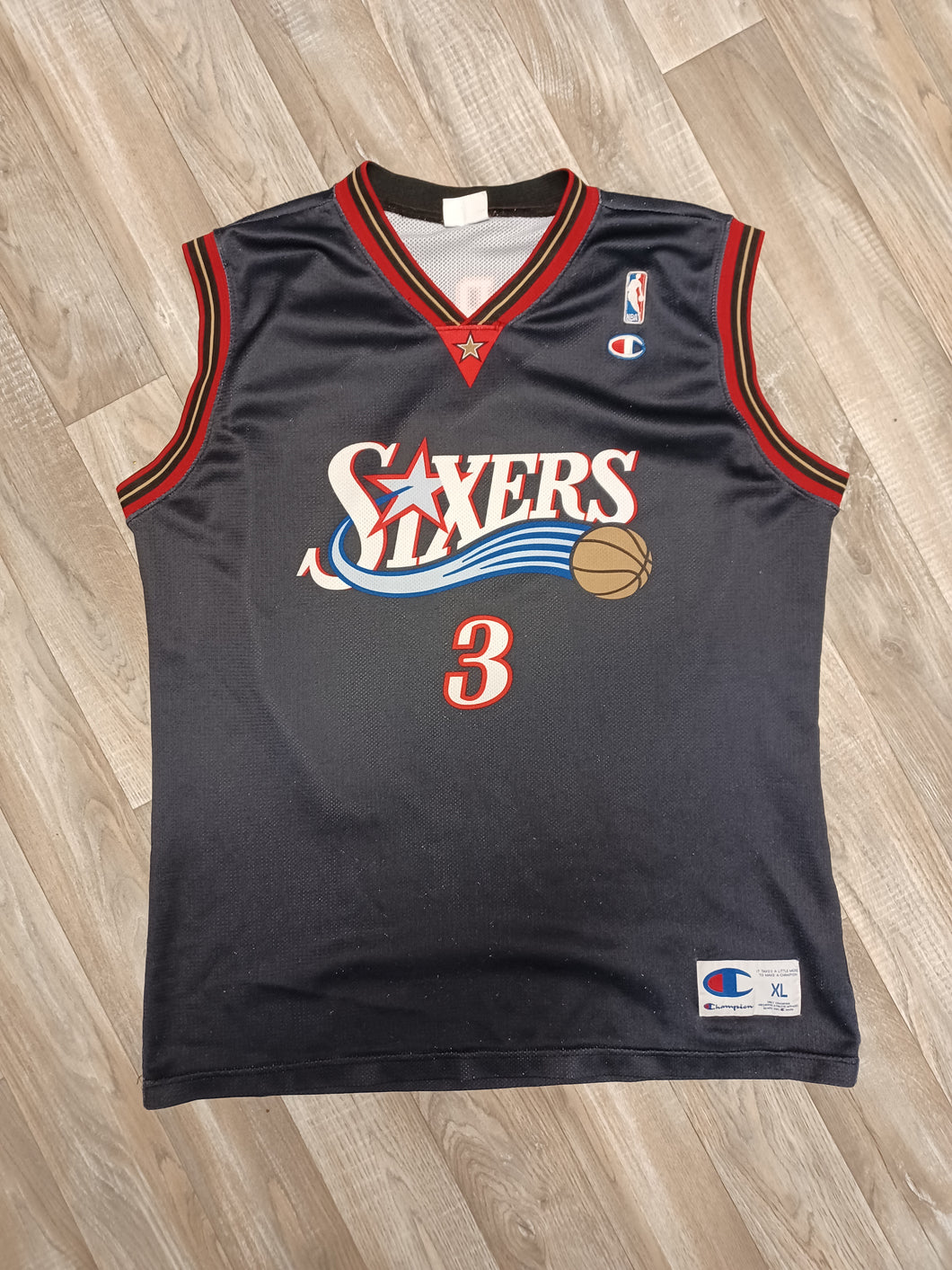 Allen Iverson Philadelphia 76ers Jersey Size XL