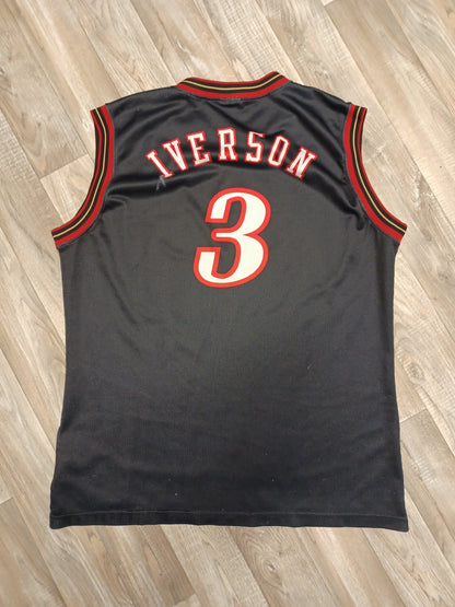 Allen Iverson Philadelphia 76ers Jersey Size XL