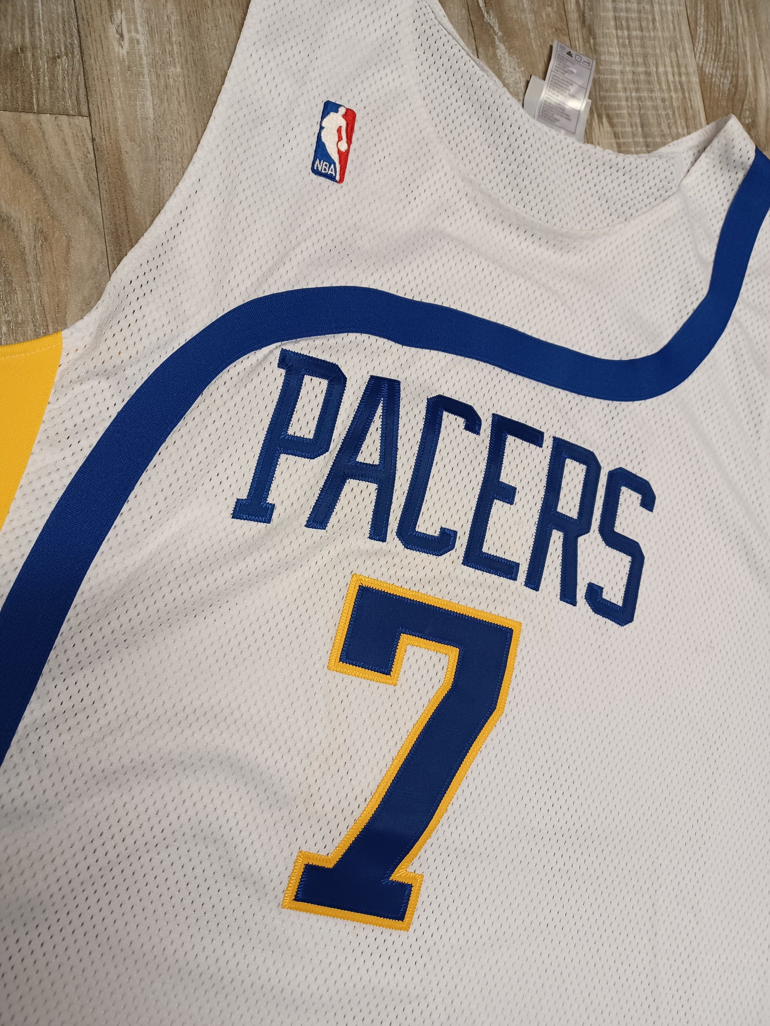 Jermaine O'Neal #7 Indiana Pacers Reebok Blue Jersey Youth
