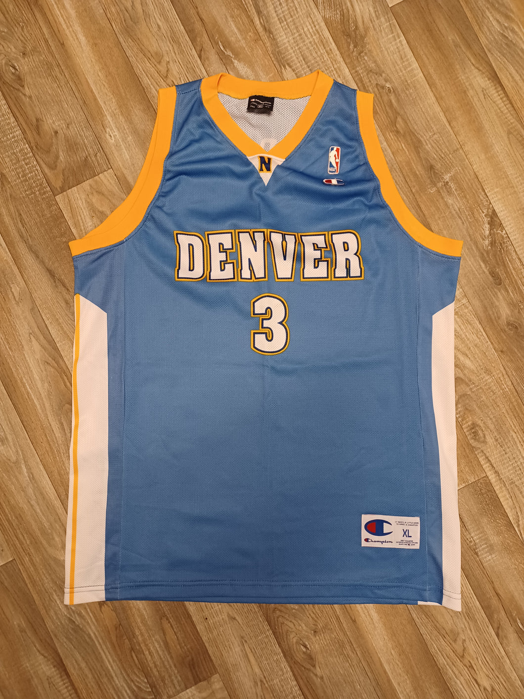 Allen Iverson Denver Nuggets Jersey Size XL