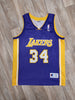 Load image into Gallery viewer, Shaquille O&#39;Neal Los Angeles Lakers Jersey Size Medium