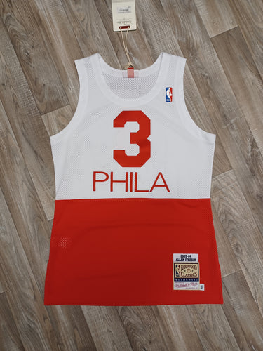 Vintage - Champion Authentic Allen Iverson Sixers Basketball jersey - –  timebombshop