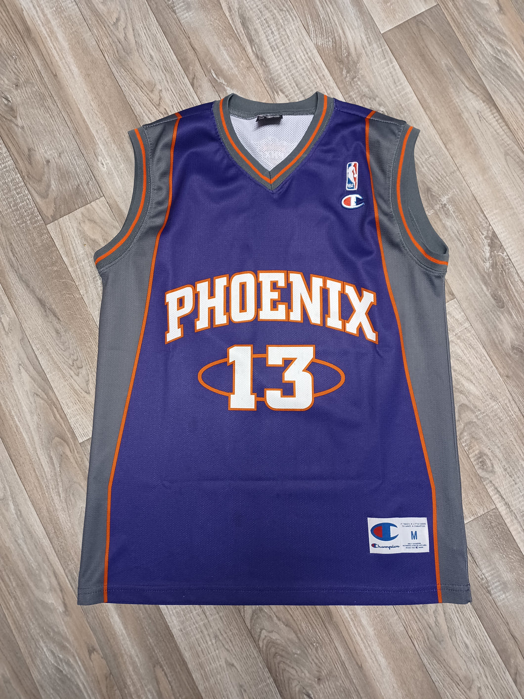 Vintage Phoenix Suns Shawn Marion Basketball Champion 