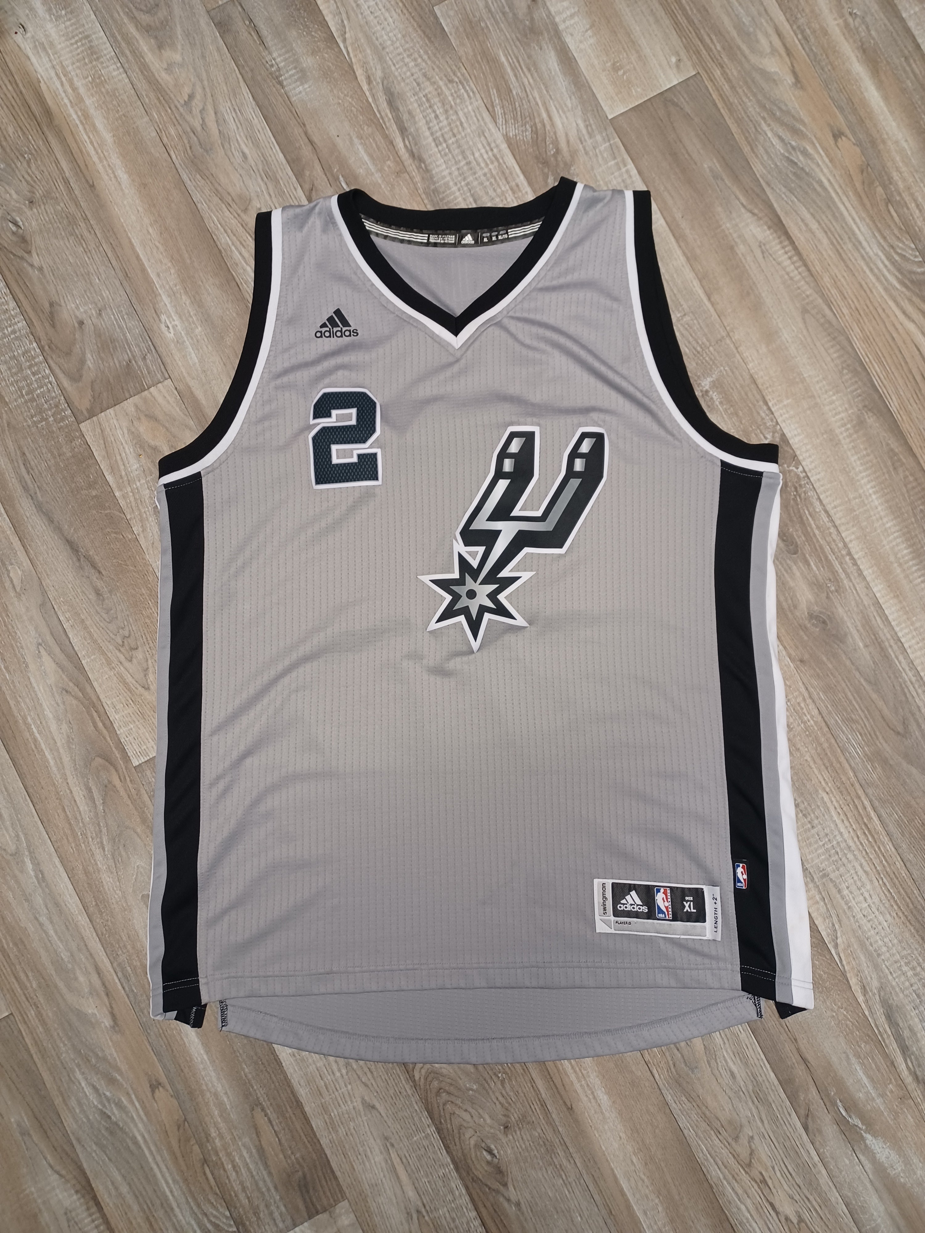 Spurs jersey best sale gray