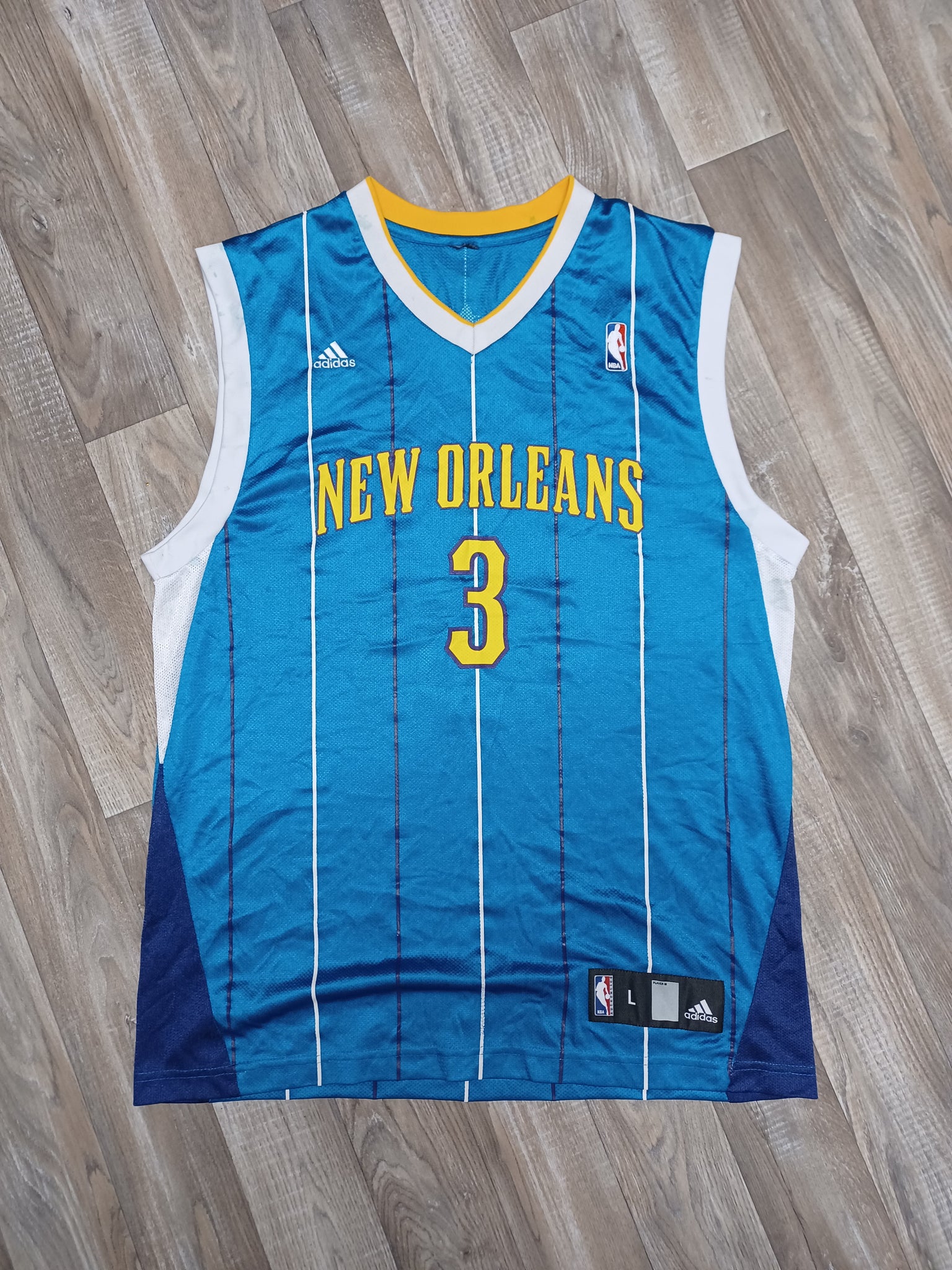 NEW ORLEANS HORNETS CHRIS PAUL ADIDAS SWINGMAN NBA BASKETBALL