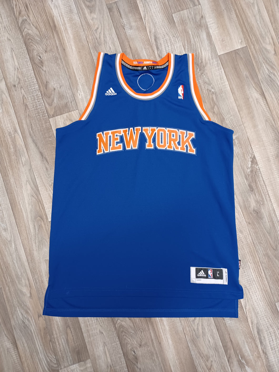 🏀 New York Knicks Blank Jersey Size Large – The Throwback Store 🏀