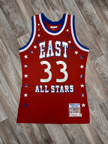Larry Bird Authentic NBA All Star 1983 Jersey Size Small