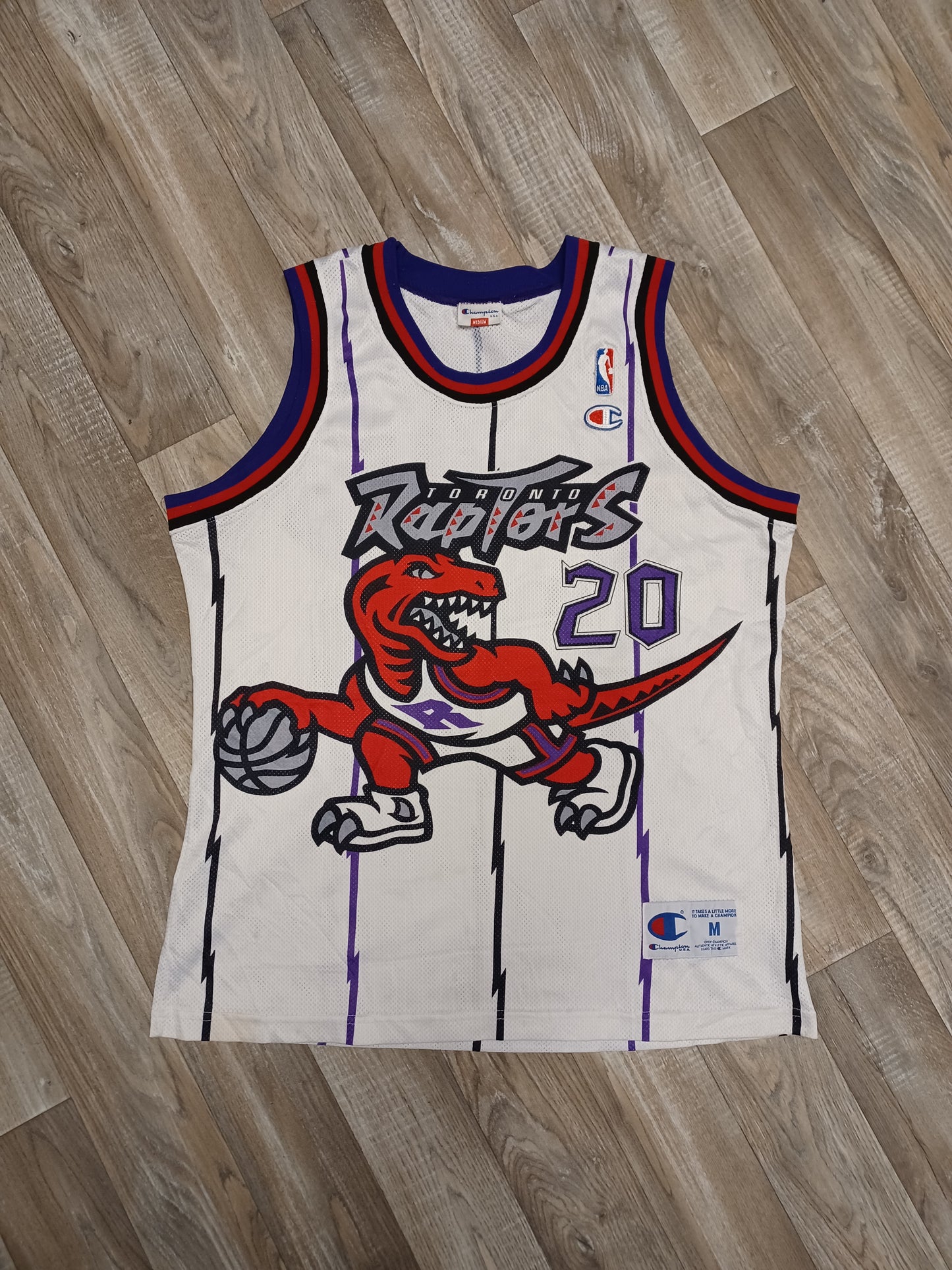 Damon Stoudamire Toronto Raptors Jersey Size Medium