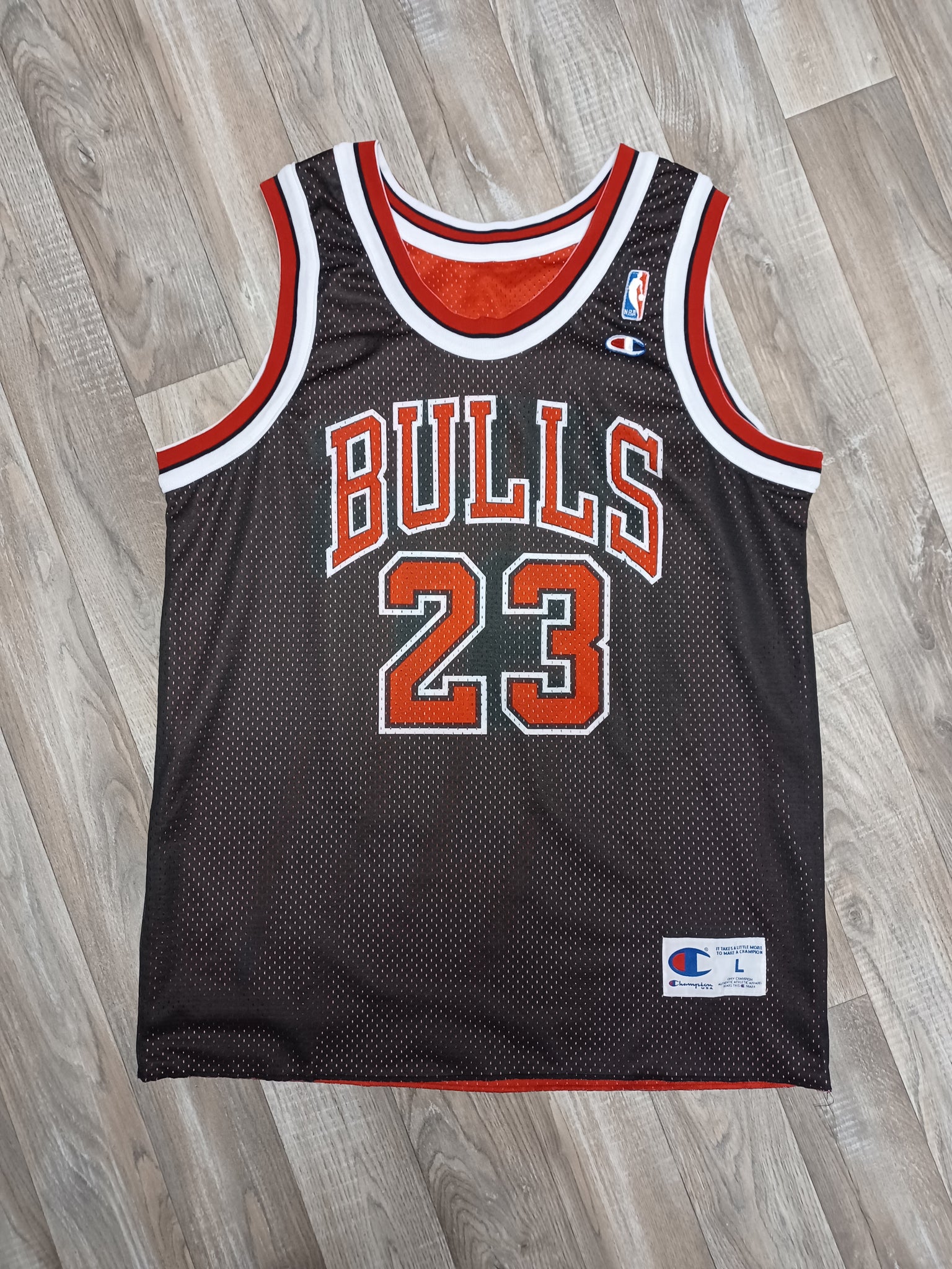 Vintage and Reversible Michael Jordan and Grant Hill Jersey 