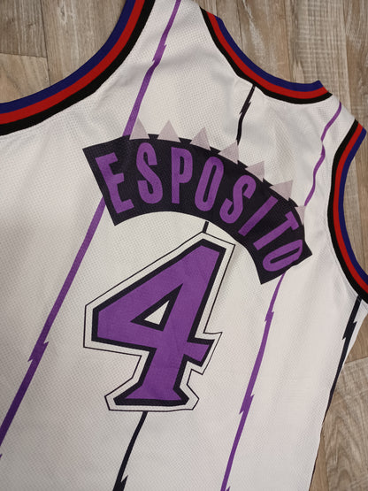 Vincenzo Esposito Toronto Raptors Jersey Size Small