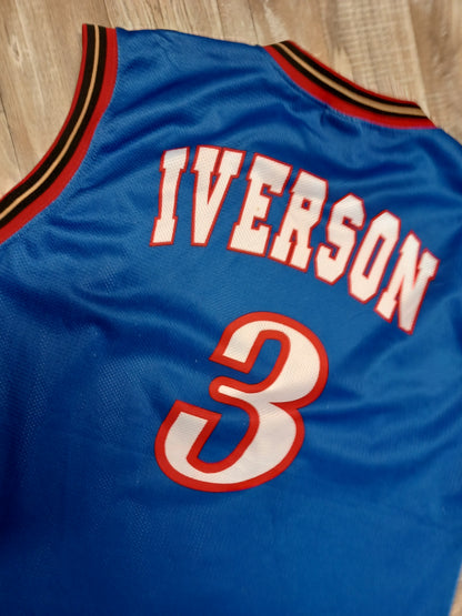 Allen Iverson Philadelpjia 76ers Jersey Size Large