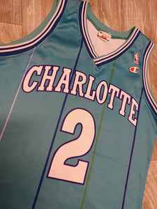 Larry Johnson Charlotte Hornets Jersey Size Small