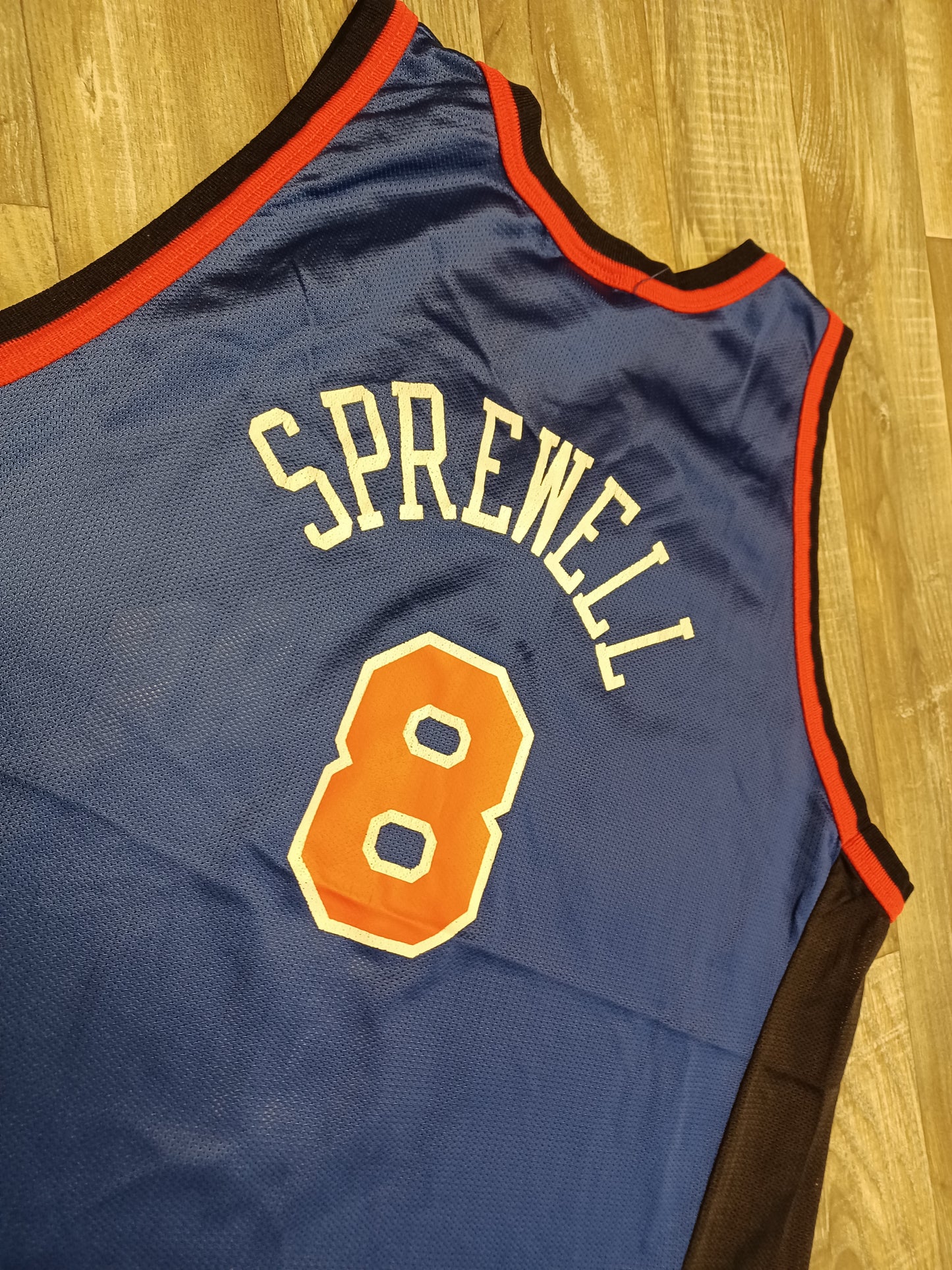 Latrell Sprewell New York Knicks Jersey Size XL