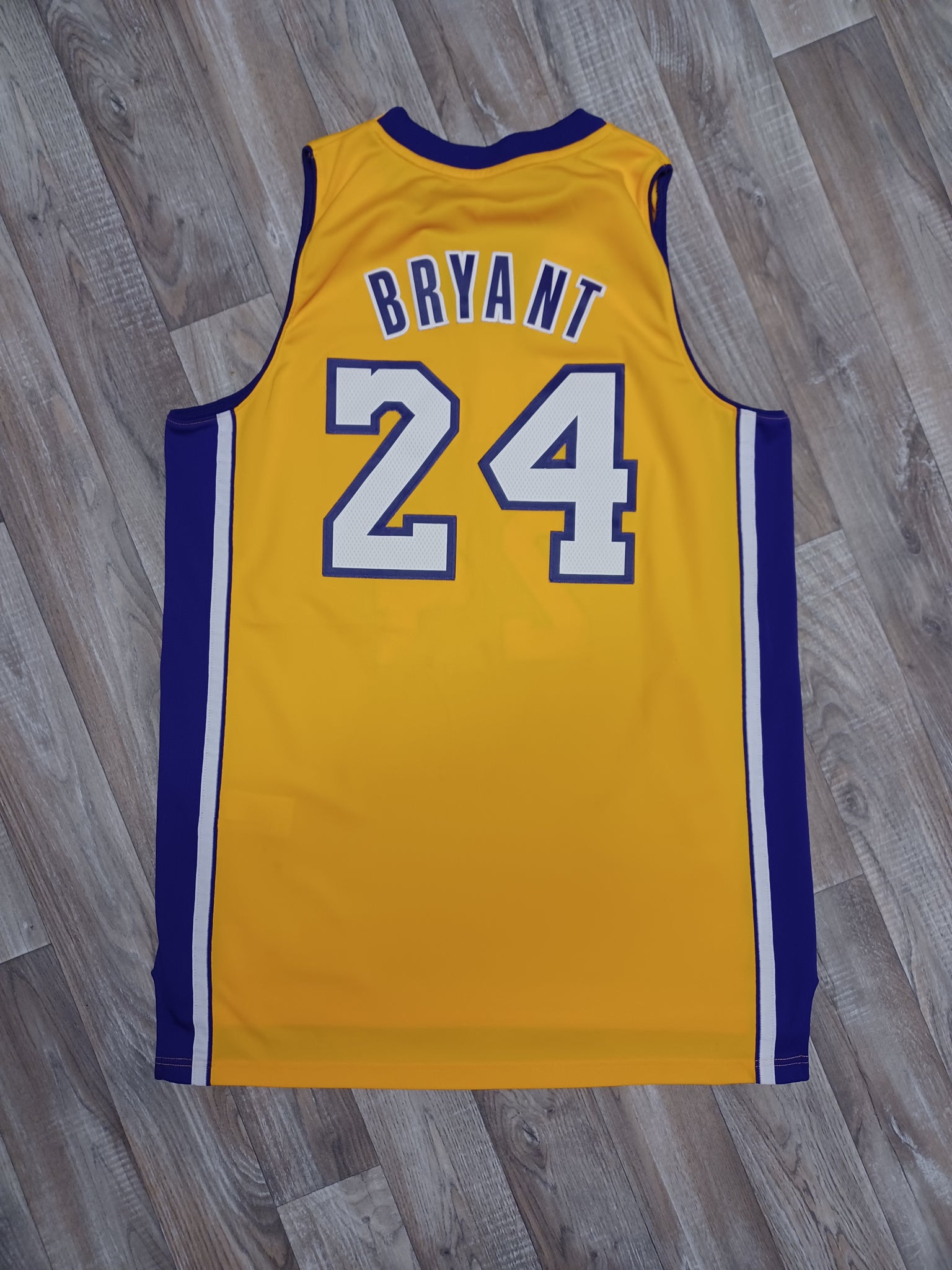 Kobe Bryant 24 Yellow Lakers Jersey