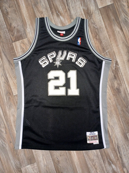 Tim Duncan (first generation) San Antonio Spurs Jersey Size XL