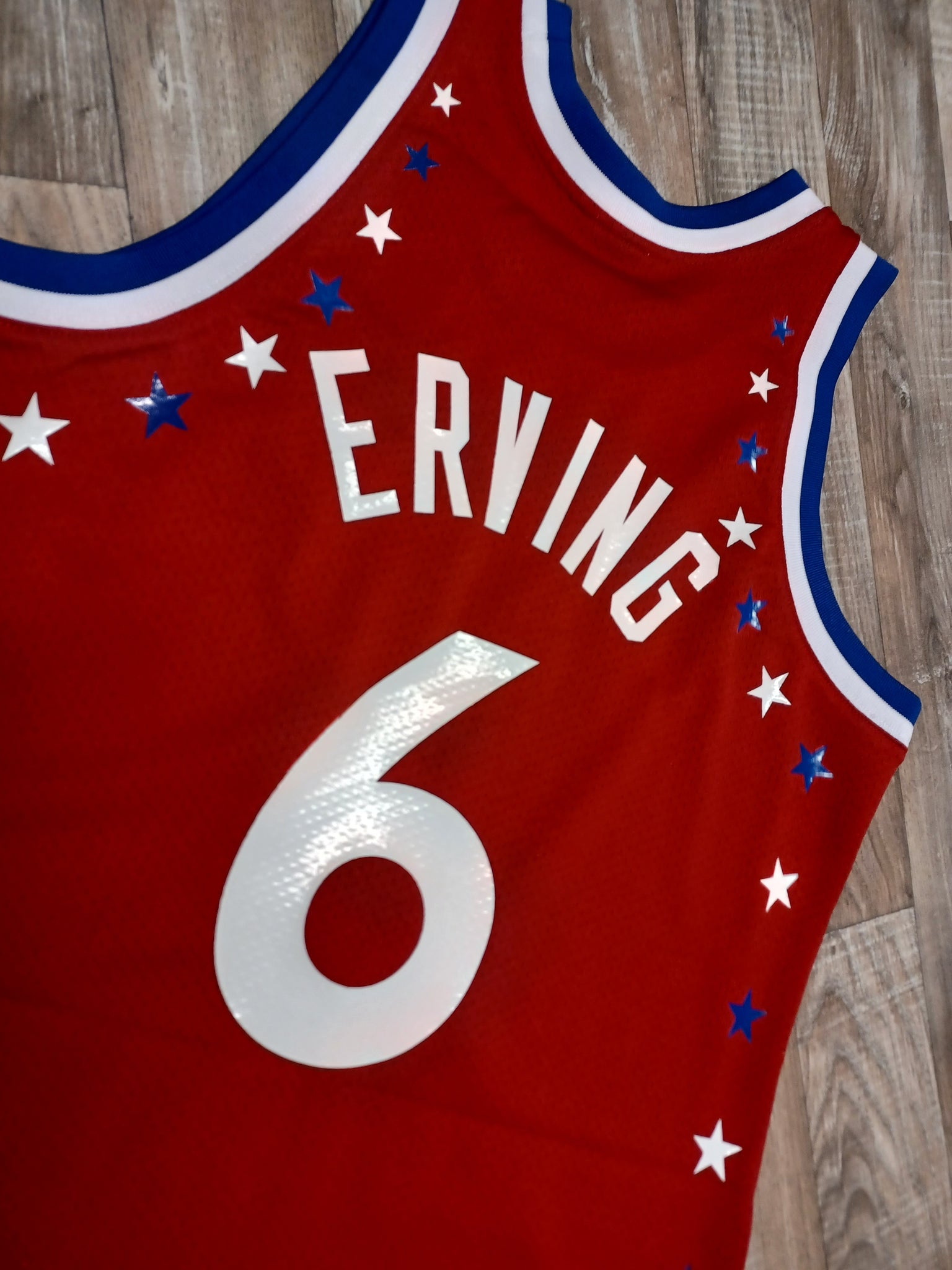 Julius erving all sales star jersey