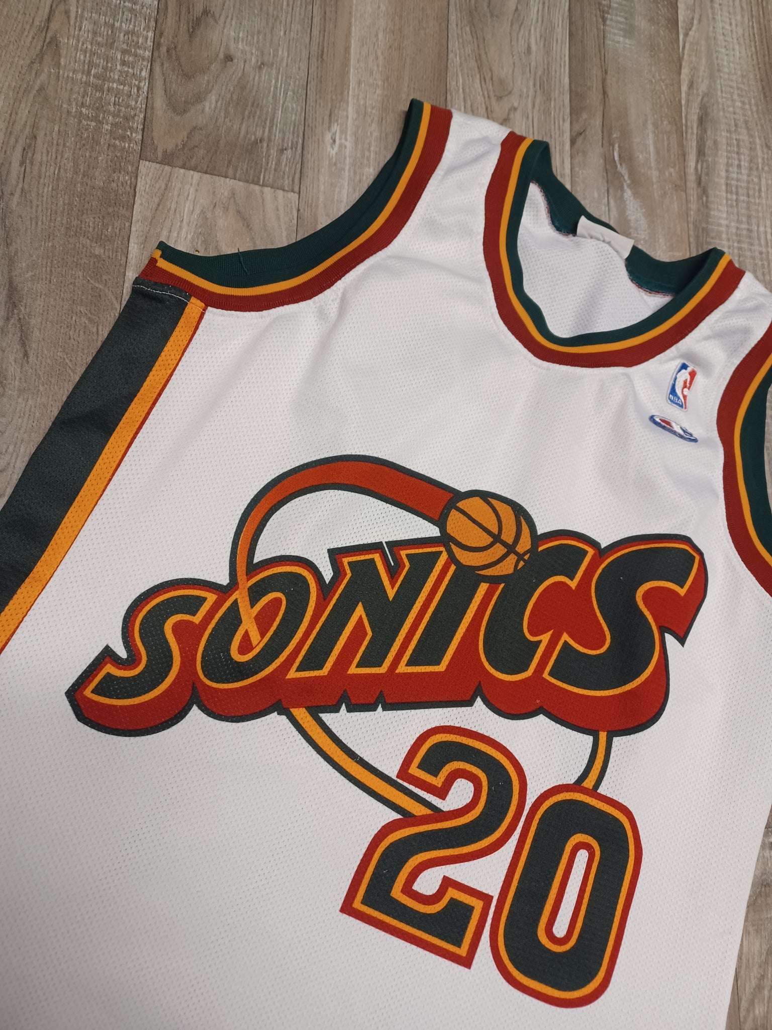 Gary payton best sale sonics jersey