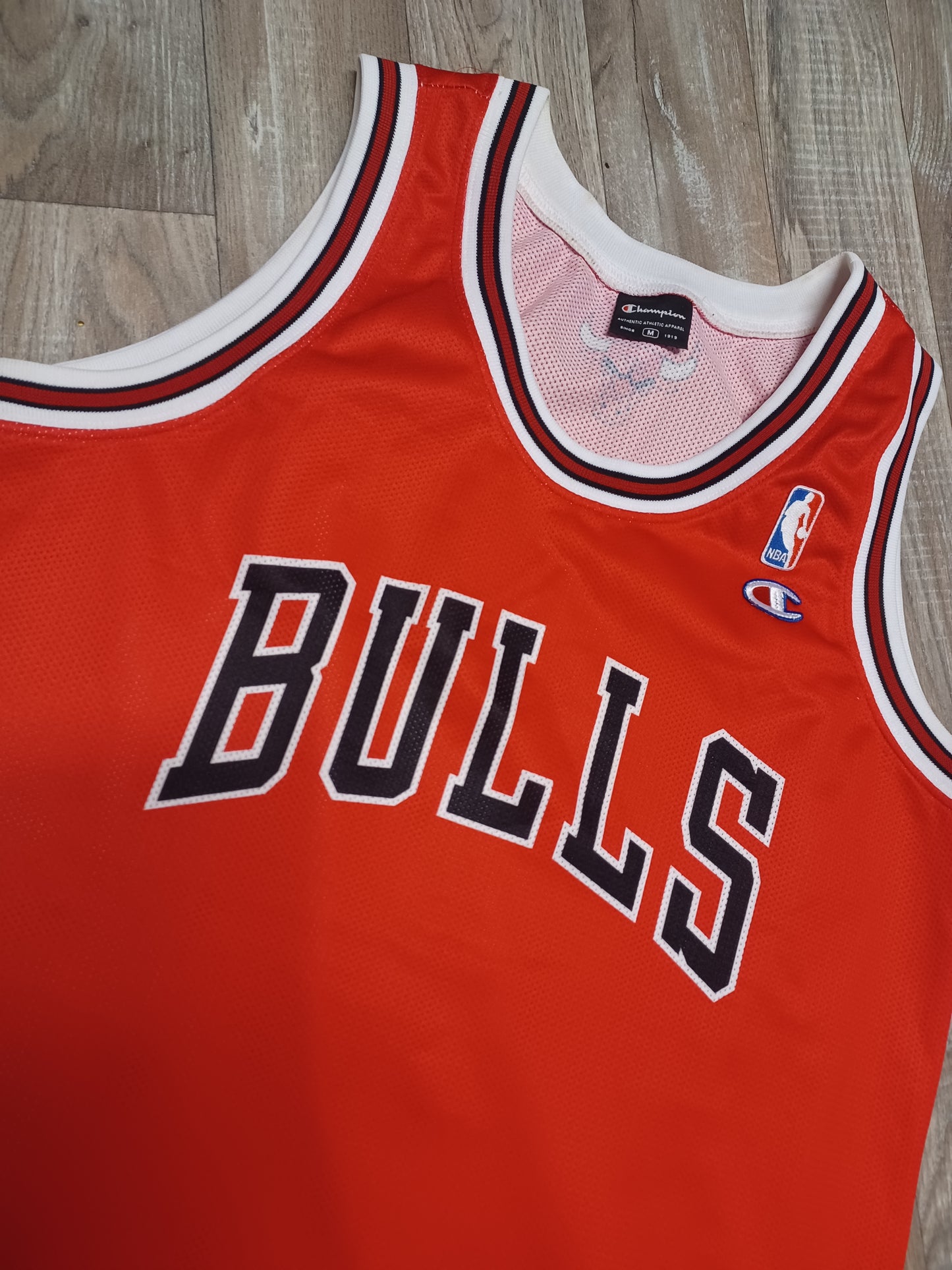 Chicago Bulls Blank Jersey Size Medium