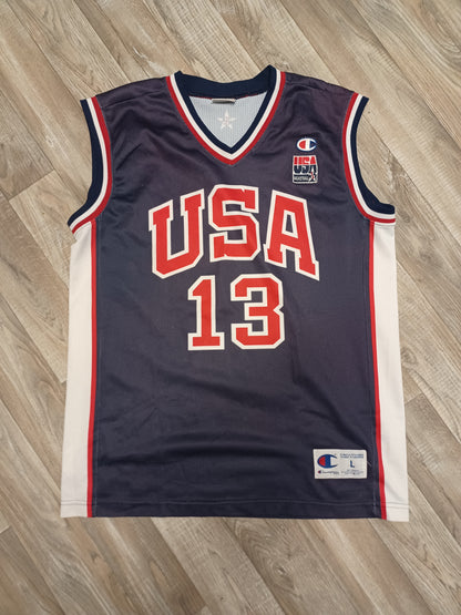Tim Duncan Team USA Jersey Size Large