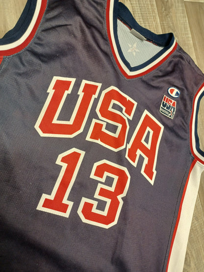 Tim Duncan Team USA Jersey Size Large