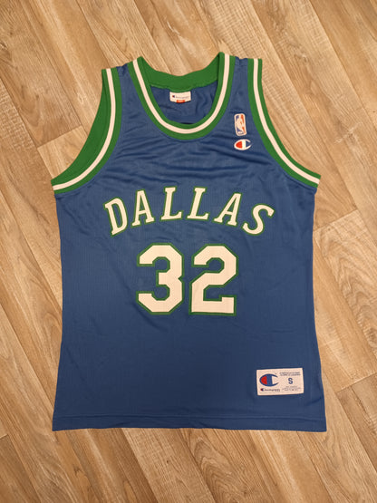 Jamal Mashburn Dallas Mavericks Jersey Size Small