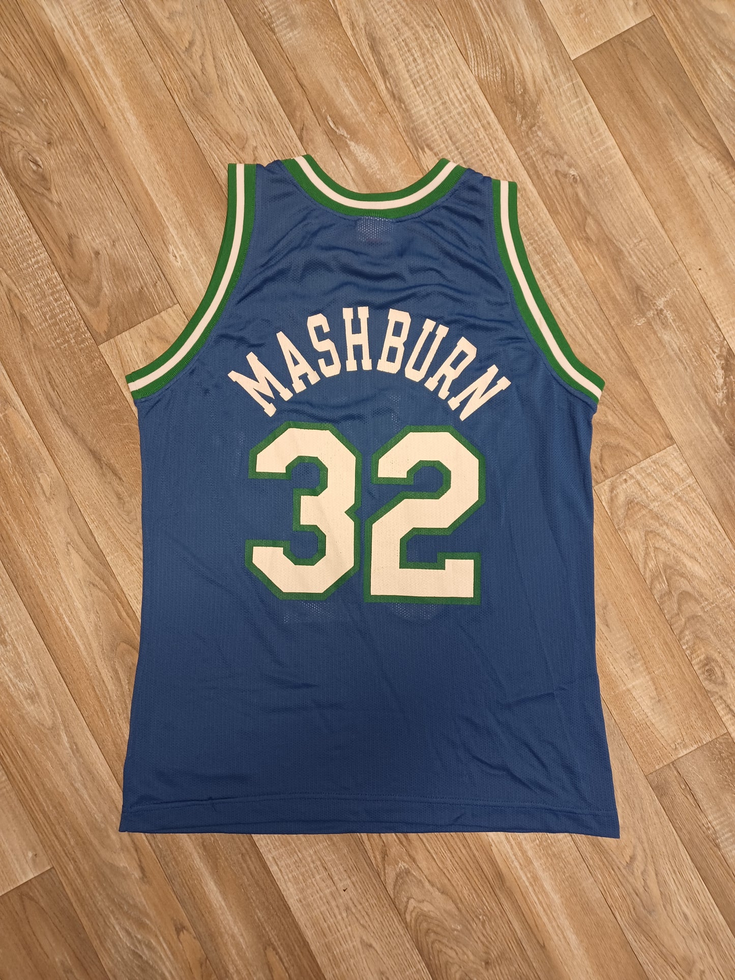 Jamal Mashburn Dallas Mavericks Jersey Size Small