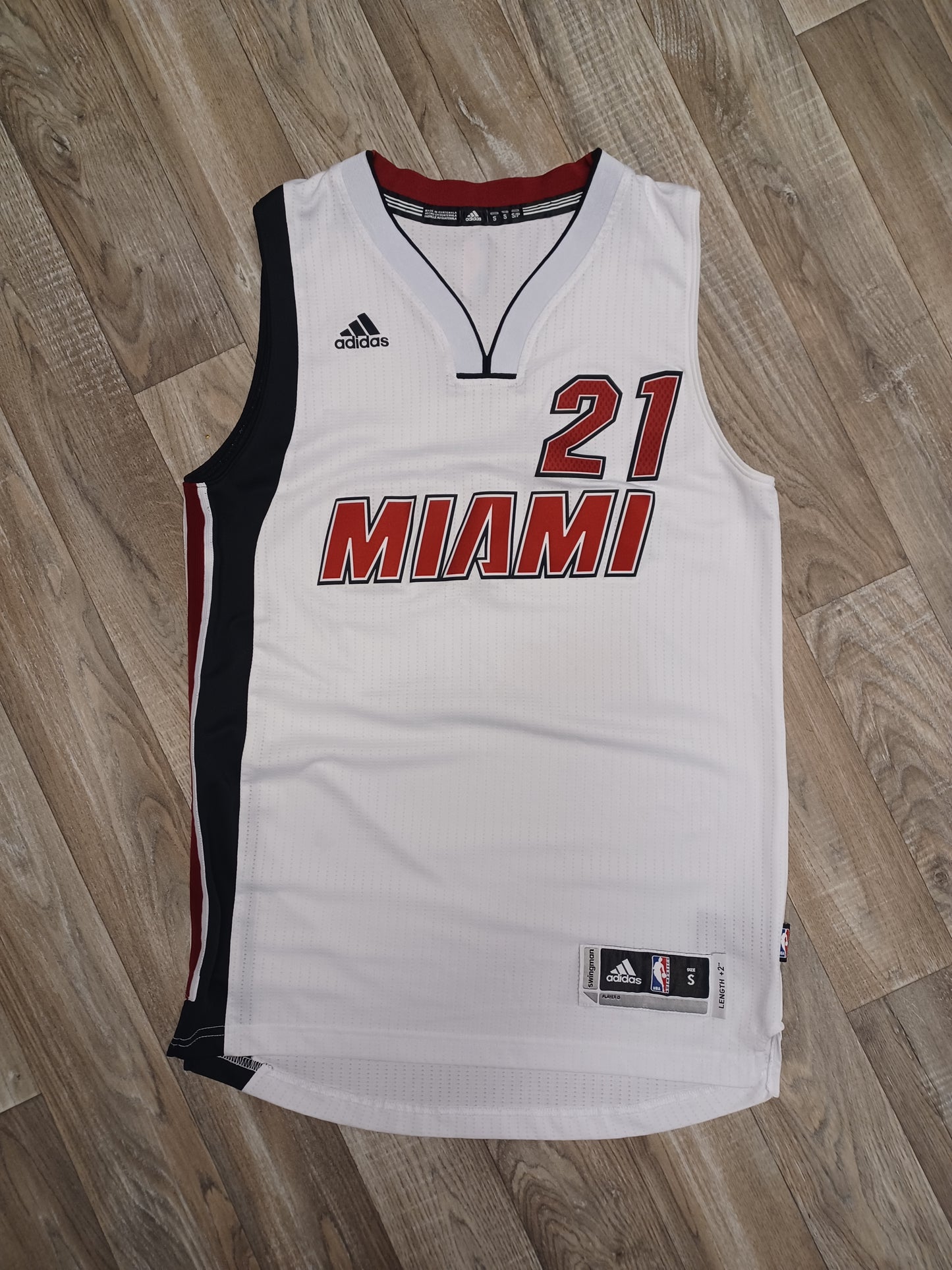 Hassan Whiteside Miami Heat Jersey Size Smapl