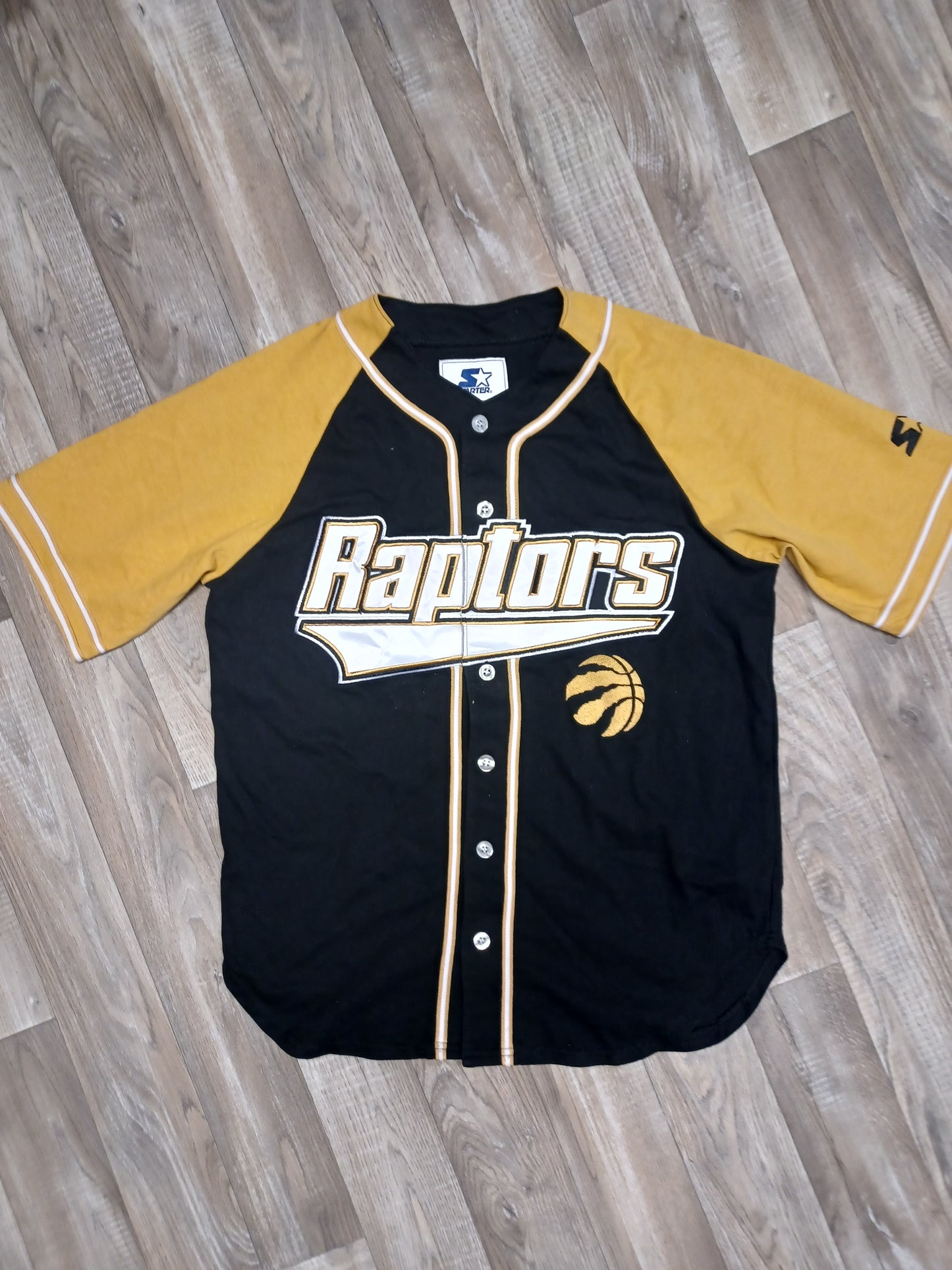 Toronto Raptors Baseball Warm Up Size Small