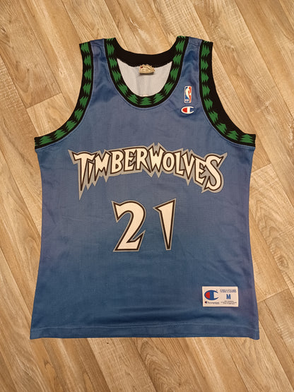 Kevin Garnett Minnesota Timberwolves Jersey Size Medium