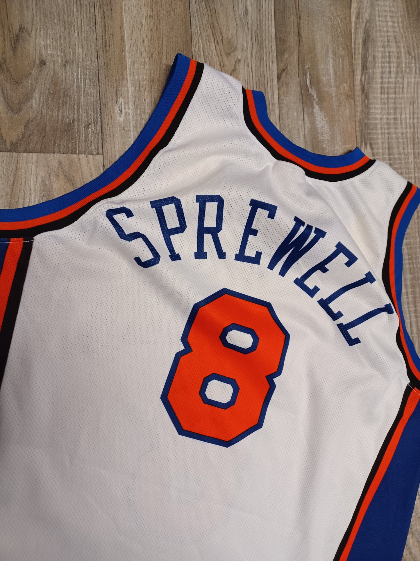 Latrell Sprewell New York Knicks Jersey Size Large