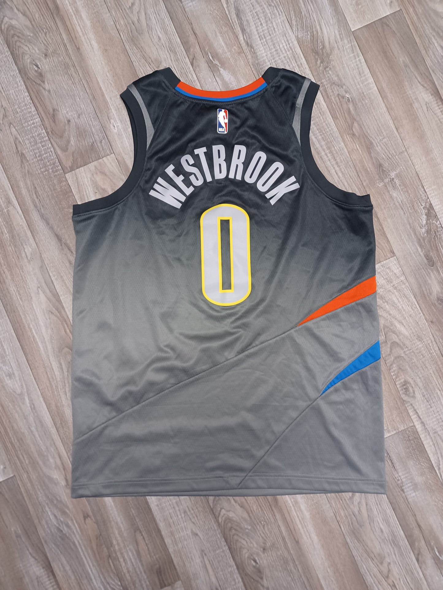 Russell Westbrook Oklahoma City Thunder Jersey Size Large