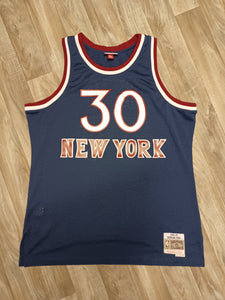 Charles Oakley Signed New York Knicks Mitchell & Ness Jersey