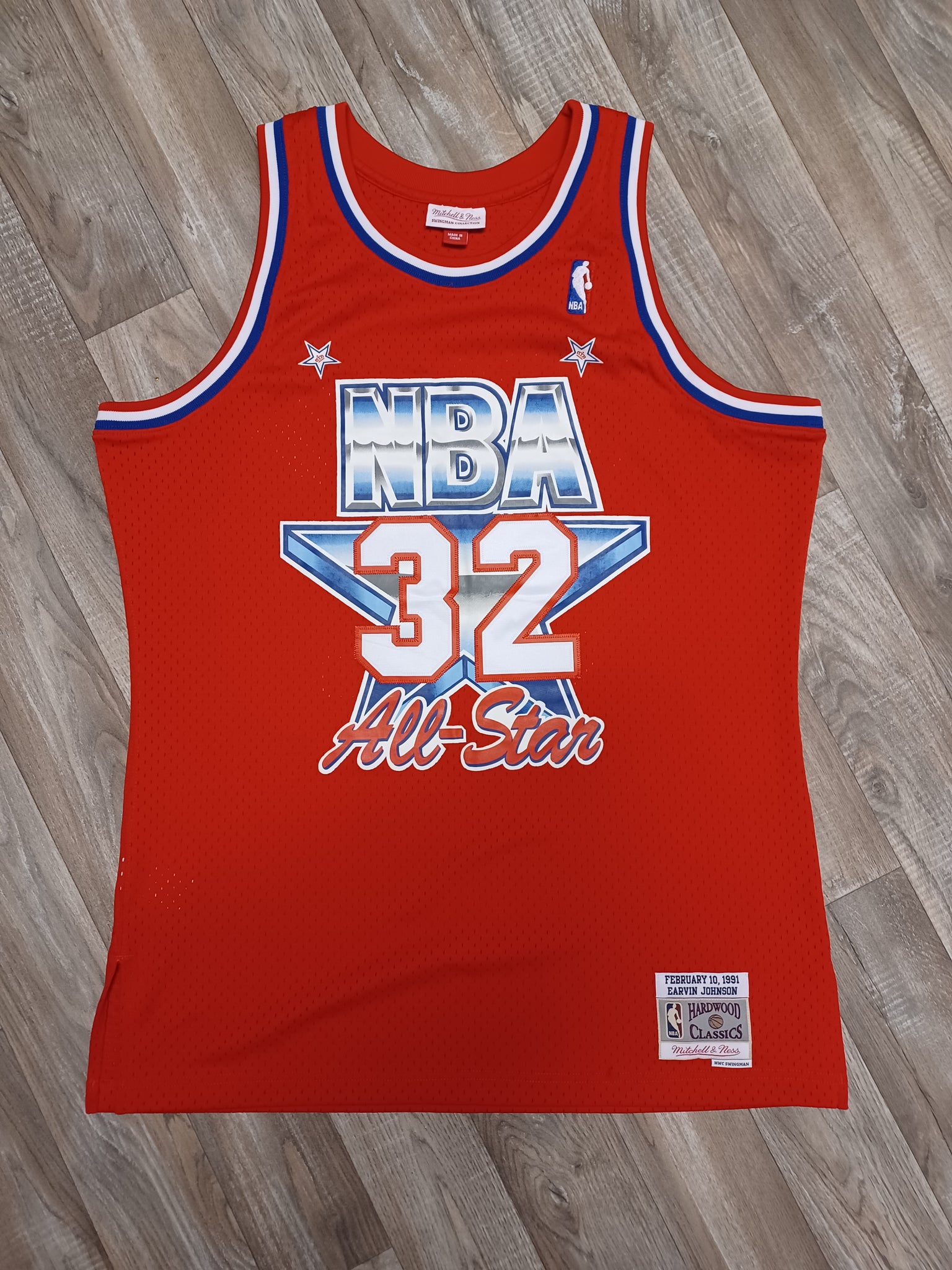Michael Jordan 1991 Authentic Jersey NBA All-Star - Rare Basketball Jerseys