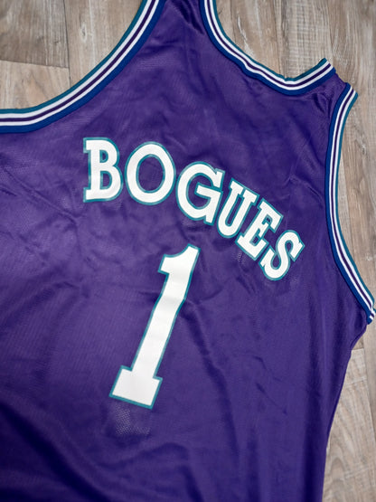 Muggsy Bogues Charlotte Hornets Jersey Size XL