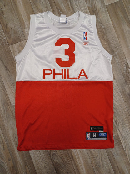 Allen Iverson Philadelphia 76ers Jersey Size Medium