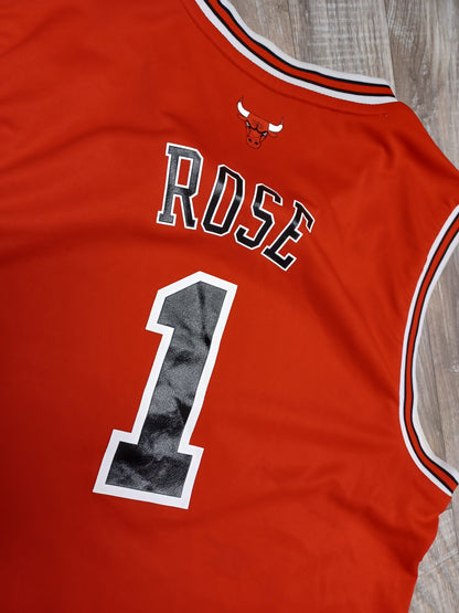 Derrick Rose Chicago Bulls Jersey Size Medium