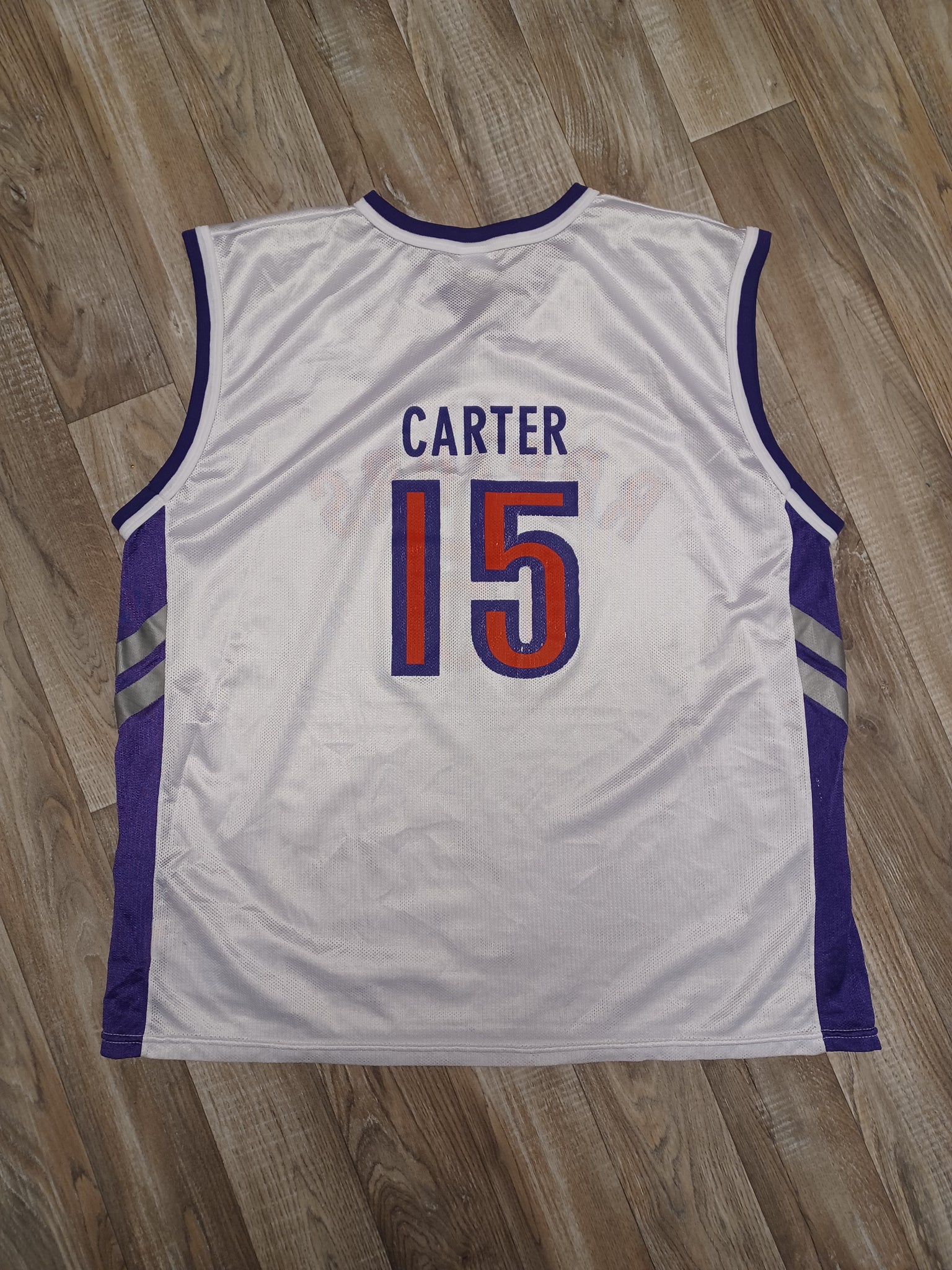 🏀 Vince Carter Toronto Raptors Jersey Size Large – The Throwback