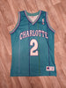 Load image into Gallery viewer, Larry Johnson Charlotte Hornets Jersey Size Medium