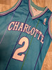 Load image into Gallery viewer, Larry Johnson Charlotte Hornets Jersey Size Medium