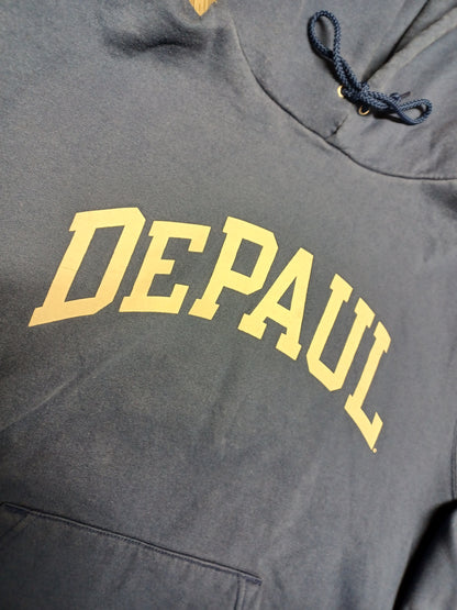 DePaul Blue Demons Sweater Hoodie Size Medium