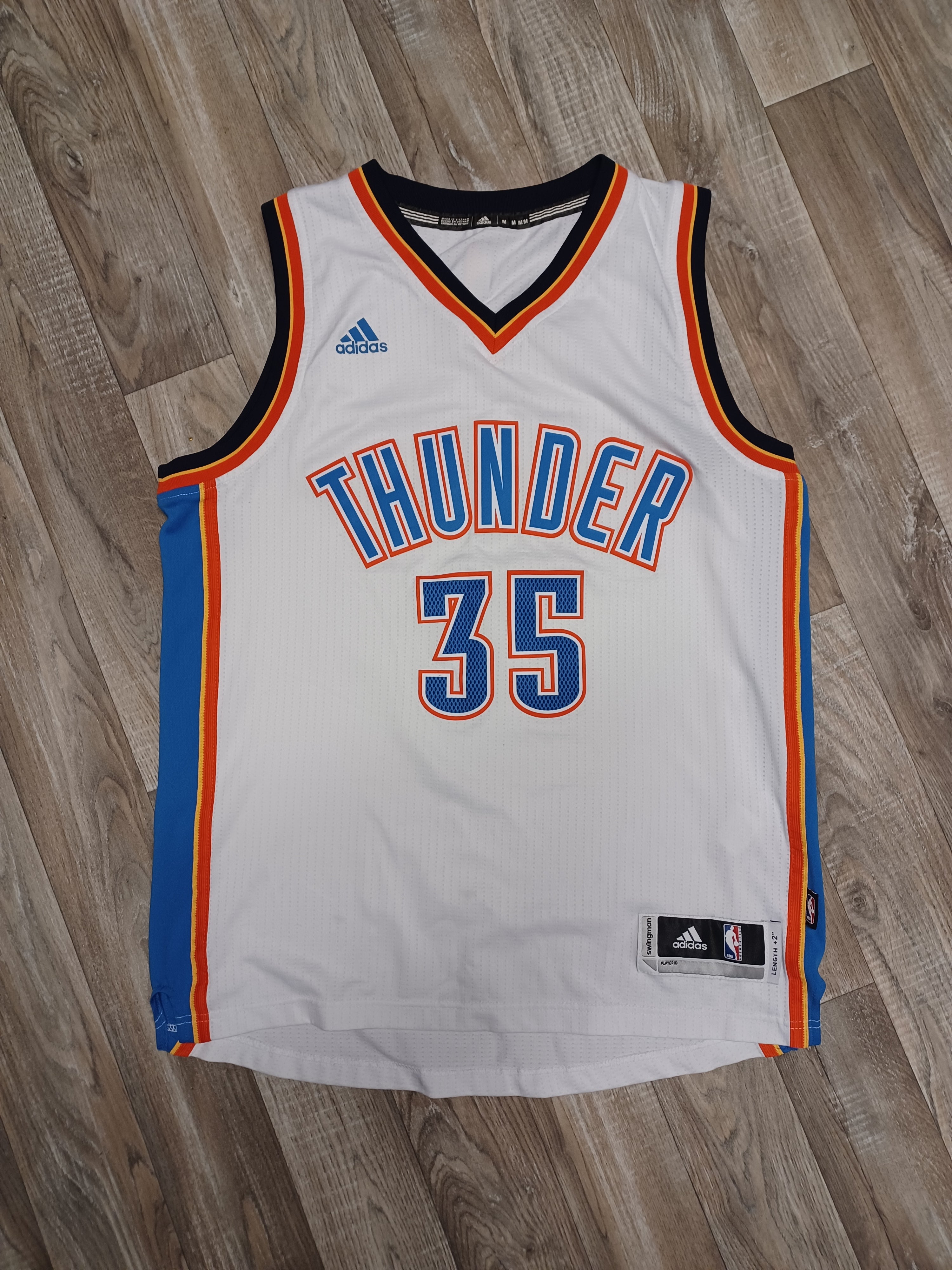 Kevin Durant Oklahoma City Thunder Jersey Size Medium The Throwback Store