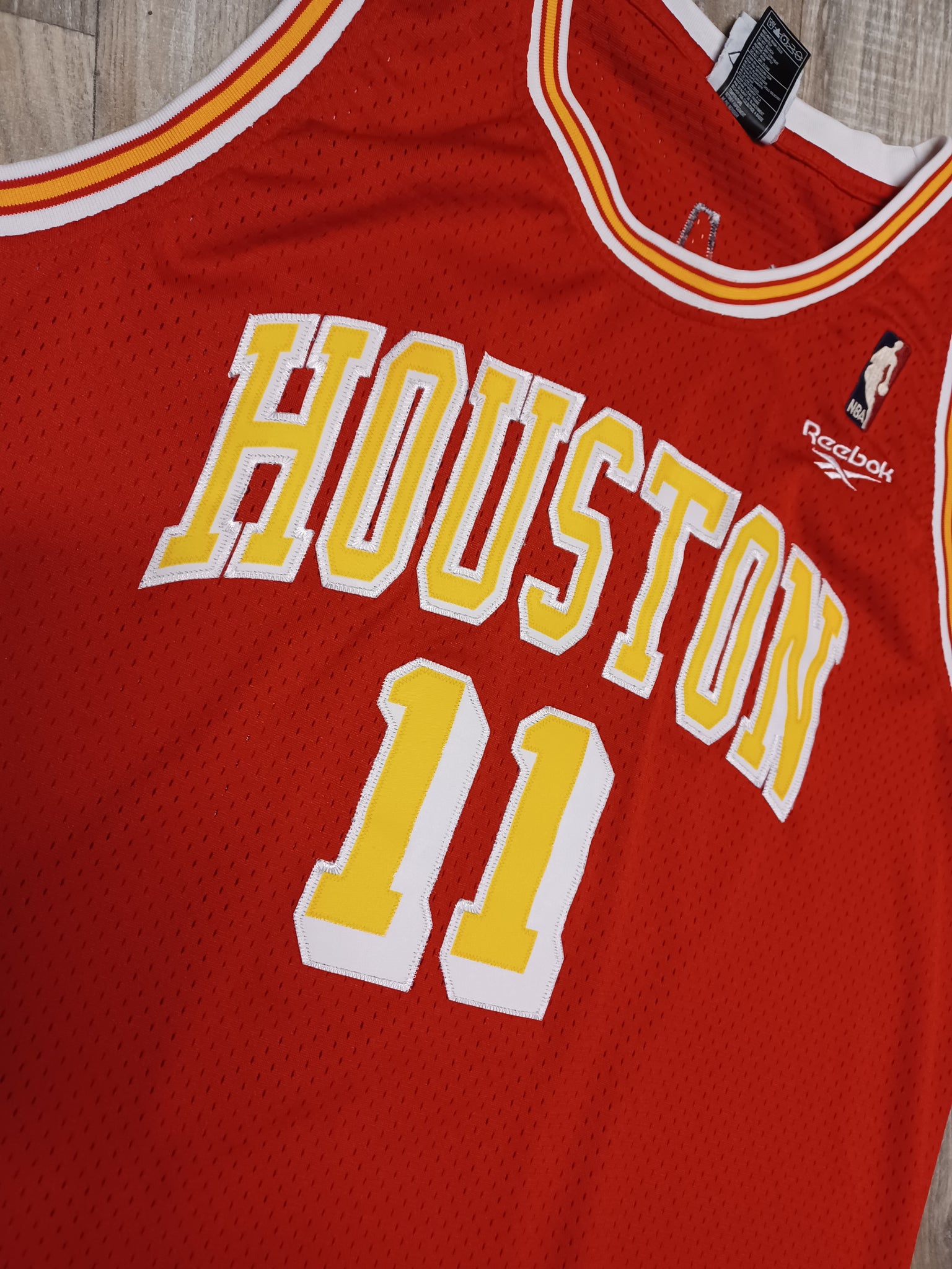 Reebok Houston Rockets NBA Yao Ming Hardwood Classics Jersey