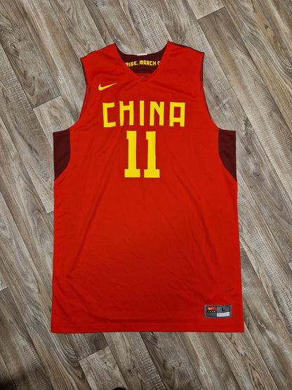 Yi JianLian China Basketball Jersey Size Large