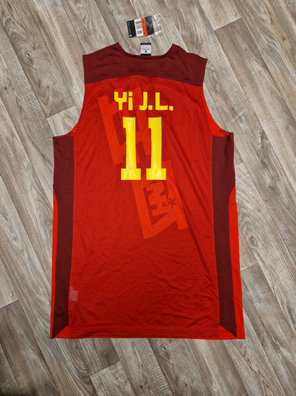 Yi JianLian China Basketball Jersey Size Large