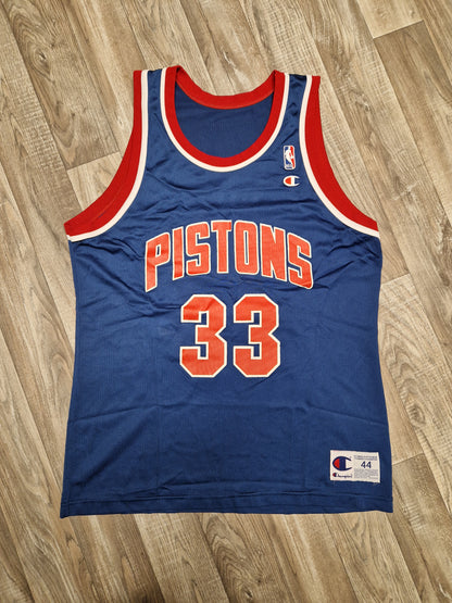 Grant Hill Detroit Pistons Jersey Size Large